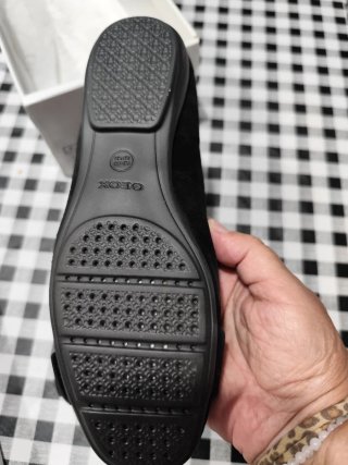 Manoletinas Geox Negras Talla 36