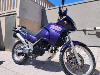 Kawasaki KLE 500 Azul/Morado