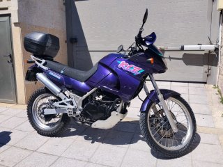 Kawasaki KLE 500 Azul/Morado