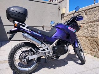 Kawasaki KLE 500 Azul/Morado