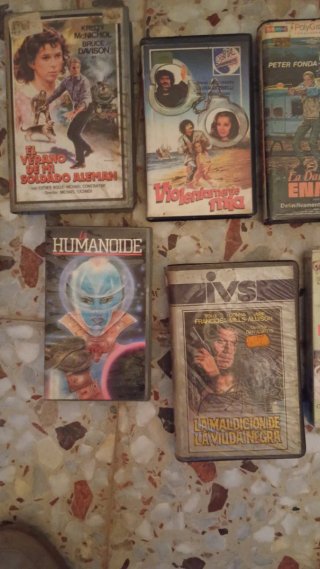 INTERCAMBIOS películas VHS