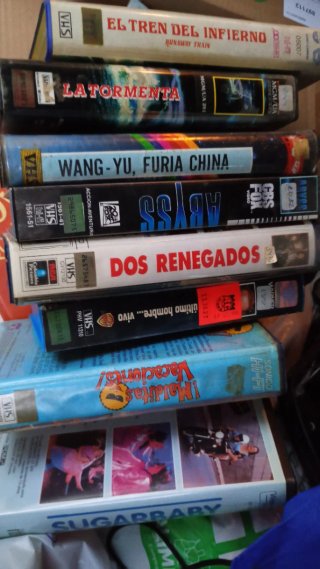 INTERCAMBIOS películas VHS