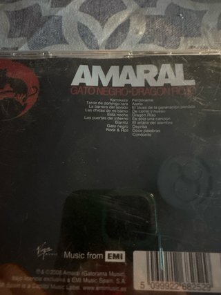 Amaral - Gato Negro, Dragón Rojo CD
