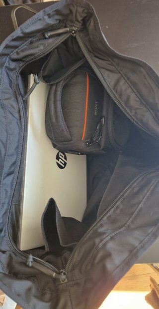 Bolsa Premium El Solitario Cordura 1000D Negra