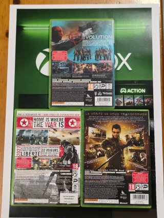 Pack Jogos Xbox 360: Brink, Homefront, Deus Ex