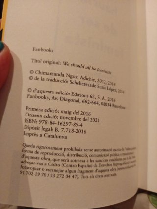 Tothom hauria de ser feminista