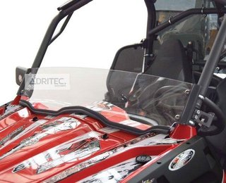 Parabrisas parcialmente ajustable de tipo II transparente CF Moto 800-2 EX 07/2014