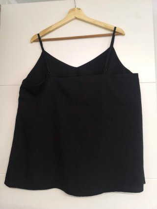 Blusa negra tirantes