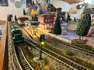 Maqueta ferroviaria H0 Ibertren completa 200 x 100