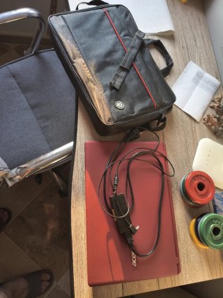 Portátil Acer Aspire ES 15 Rojo + Bolsa negra