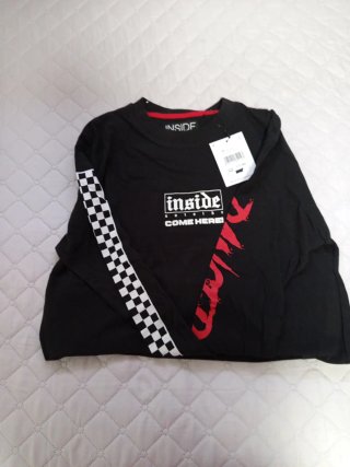 Camiseta Inside manga larga talla M