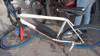 Bicicleta Eléctrica Orbea Blanca sin batería