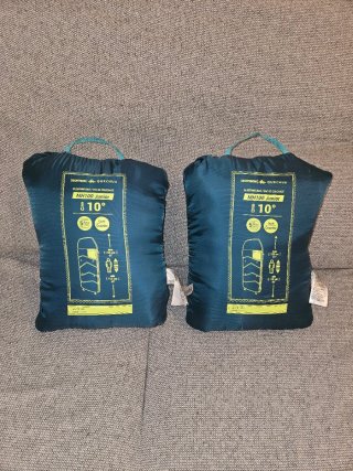 Dos Sacos de dormir niño Decathlon