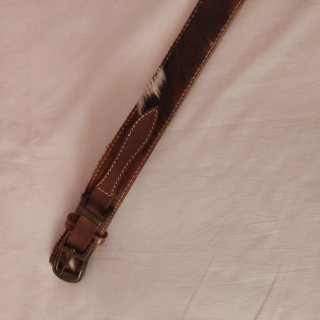 Cintura vintage in pelle
