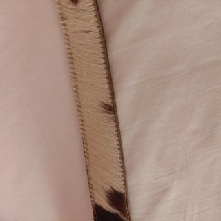 Cintura vintage in pelle