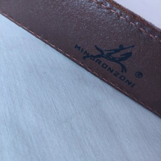 Cintura vintage in pelle