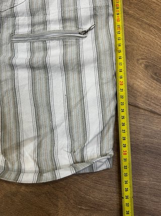 Pantalones cortos Silenar rayas M/L algodón