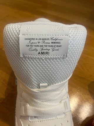 Zapatillas Amiri MA-1 Blancas