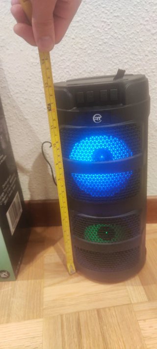 Altavoz Bluetooth RT 7815 con luces