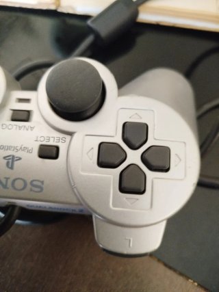 Mando Sony PS2 Plateado