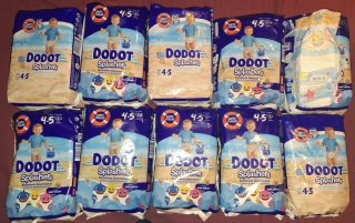 Dodot Splashers Talla 4-5 (9-15kg) Pañales Bañador