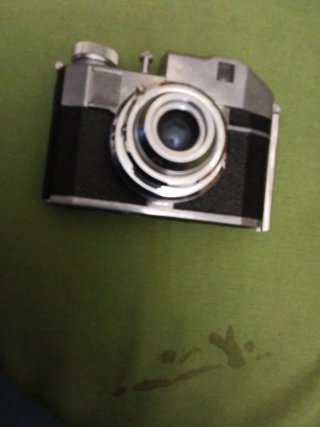 Macchina fotografica vintage Comet marrone