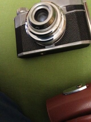 Macchina fotografica vintage Comet marrone
