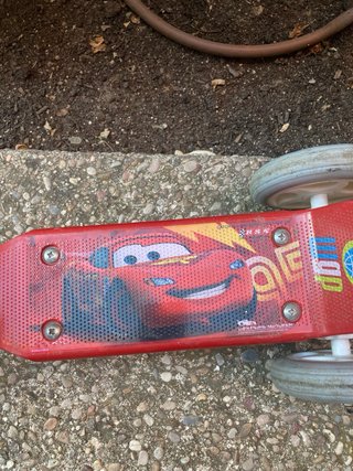 Patinete infantil 3 ruedas Cars