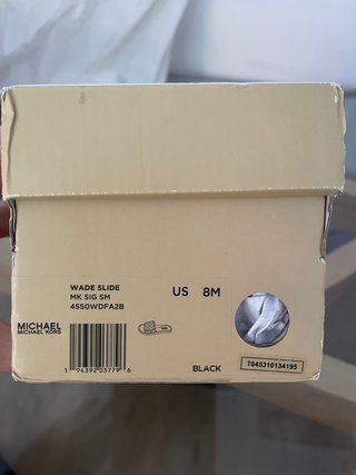 Chanclas Michael Kors Negras Originales