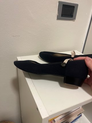 Zapatos CARACTER ballet negros talla 41