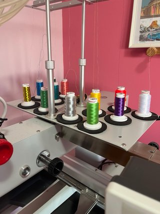 Máquina Bordadora Industrial Ricoma 12 Agujas