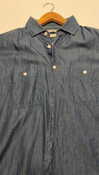 Camisa vaquera H.E. Blacksmith by Mango Talla M