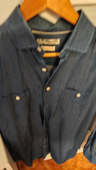 Camisa vaquera H.E. Blacksmith by Mango Talla M