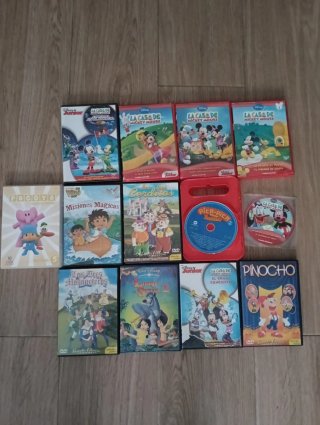 Lote DVDs Películas Infantiles Disney