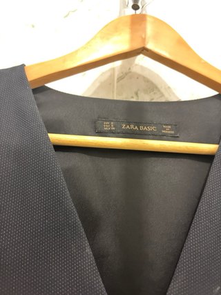 Vestido negro Zara Talla S