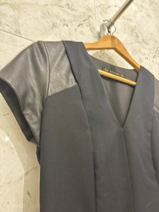Vestido negro Zara Talla S