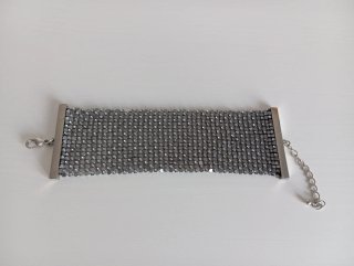 Pulsera malla strass sin estrenar