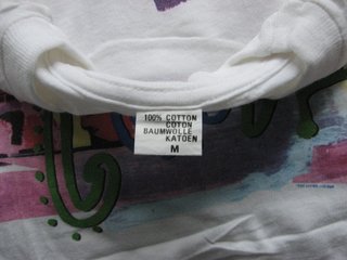 RARE Living Colour 1990 Original T-shirt String Wa