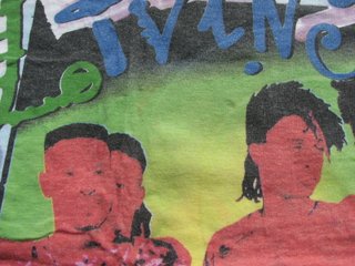 RARE Living Colour 1990 Original T-shirt String Wa
