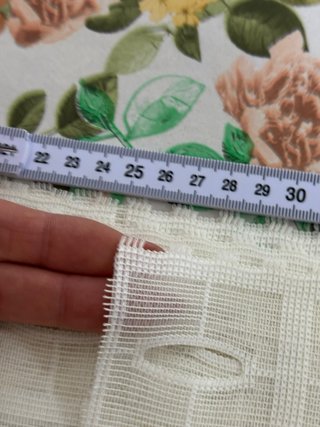 Tessuto per tendine con disegno