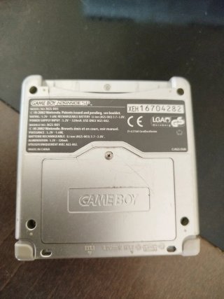 Game Boy Advance SP Tribal Plata