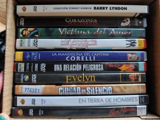 10 DVDs Variados Acción, Crimen, Drama