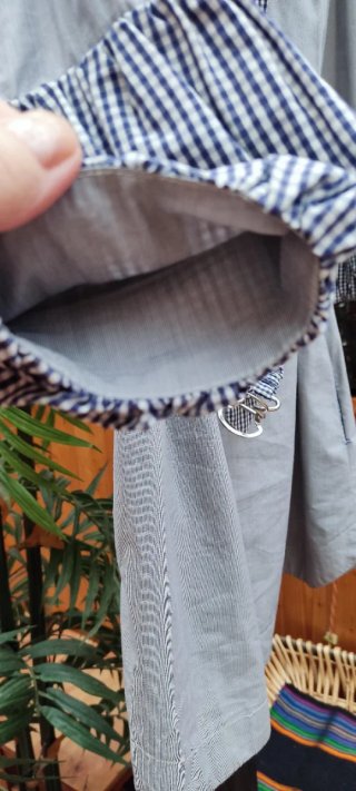 Vestido camisero tela fina