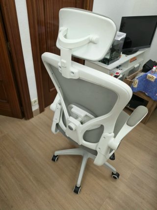 Silla de escritorio gris