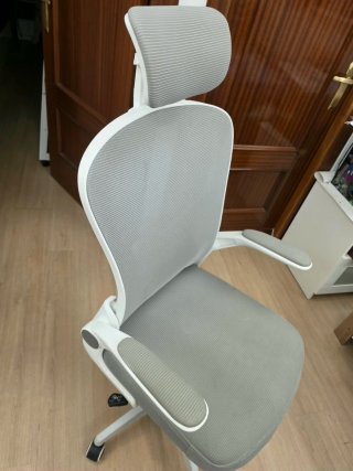 Silla de escritorio gris