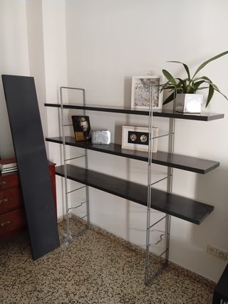 Estantería Enetri Gris Metálica