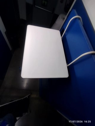 Mesa abatible para barandilla