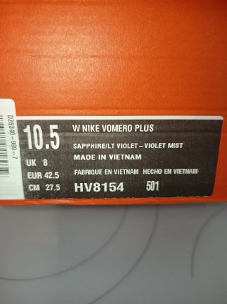 Nike Vomero Plus Talla 42.5 Azul