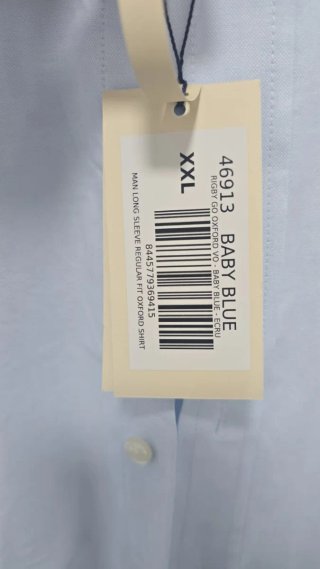 Camisa Polo Club Azul Claro Talla XXL