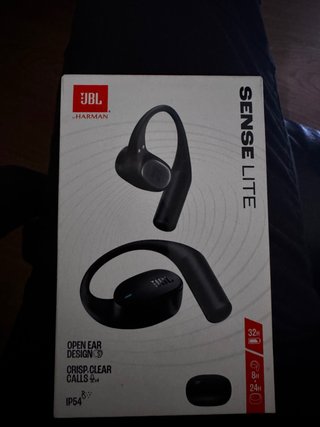 Auriculares JBL Sense Lite Preto